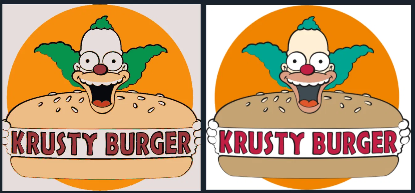 Logo Krusty Burger - Hueforge - Image 2