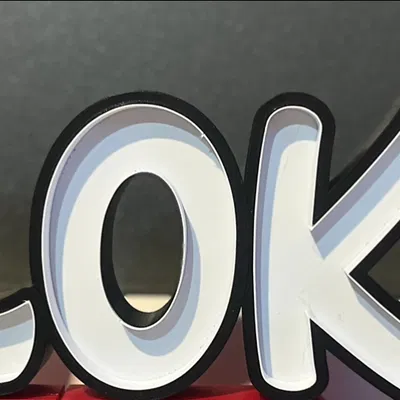 Chữ Loki / Biển Chữ Đèn Loki