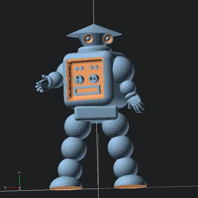 Robot Cổ Điển Tùy Chỉnh Cao