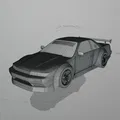 Mô Hình 3D Nissan Silvia S13 Độ - Thumbnail 4