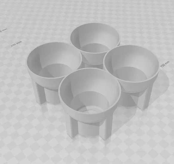 Bộ 4 "vỉ trứng" Glencairn - Image 1