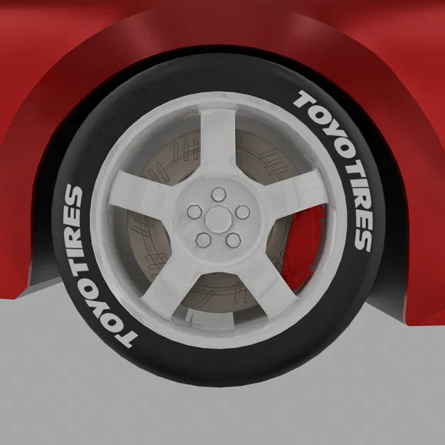 Mô Hình 3D Nissan Silvia S13 Độ - Image 10