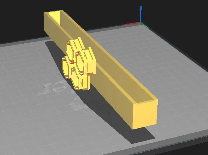 Hộp Đựng Dao Nĩa Tường Tổ Ong - Image 1