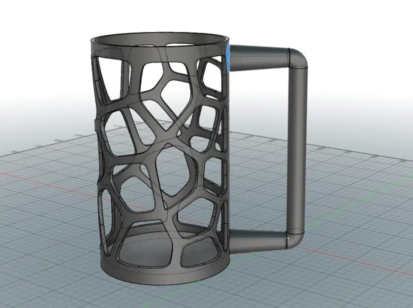 Bao Giữ Ấm Trà Phong Cách Voronoi - Image 1