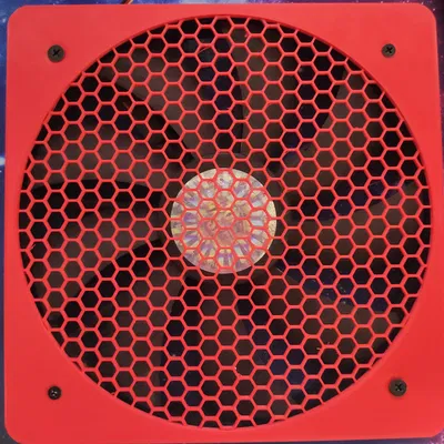 Lưới Bảo Vệ Quạt 200mm Kiểu Tổ Ong