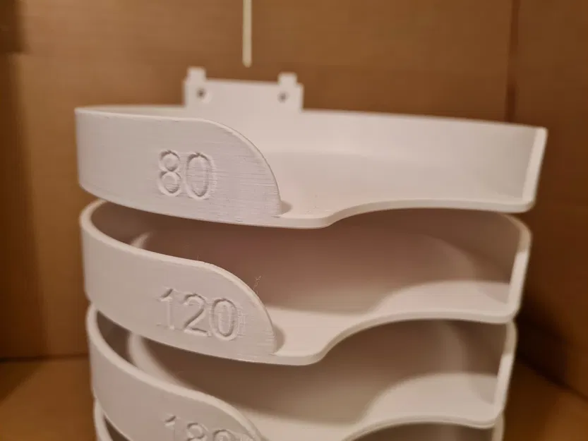 DisKeeper - Hộp đựng giấy chà nhám dạng module 125 và 150 mm treo tường hoặc thanh cài - Image 2