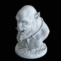 Tượng Bán Thân Orc In Không Cần Support - Thumbnail 2