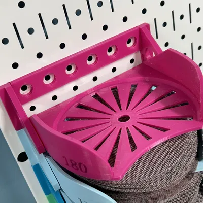 Hộp đựng đĩa chà nhám cho Wall Control