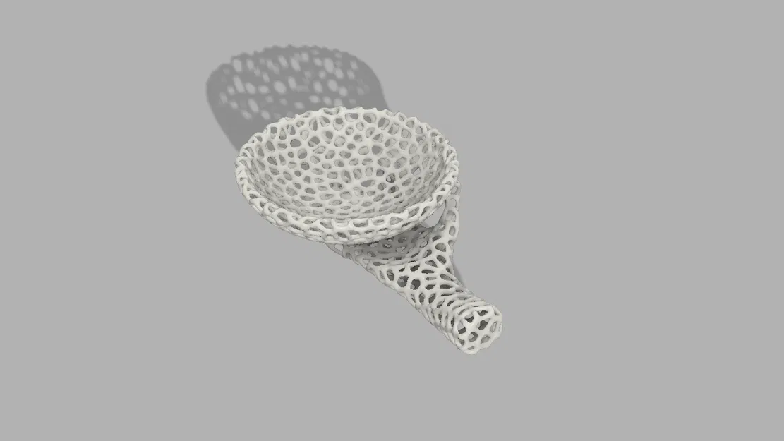 Mẫu Bàn Tay Voronoi Kèm Tô - Image 2