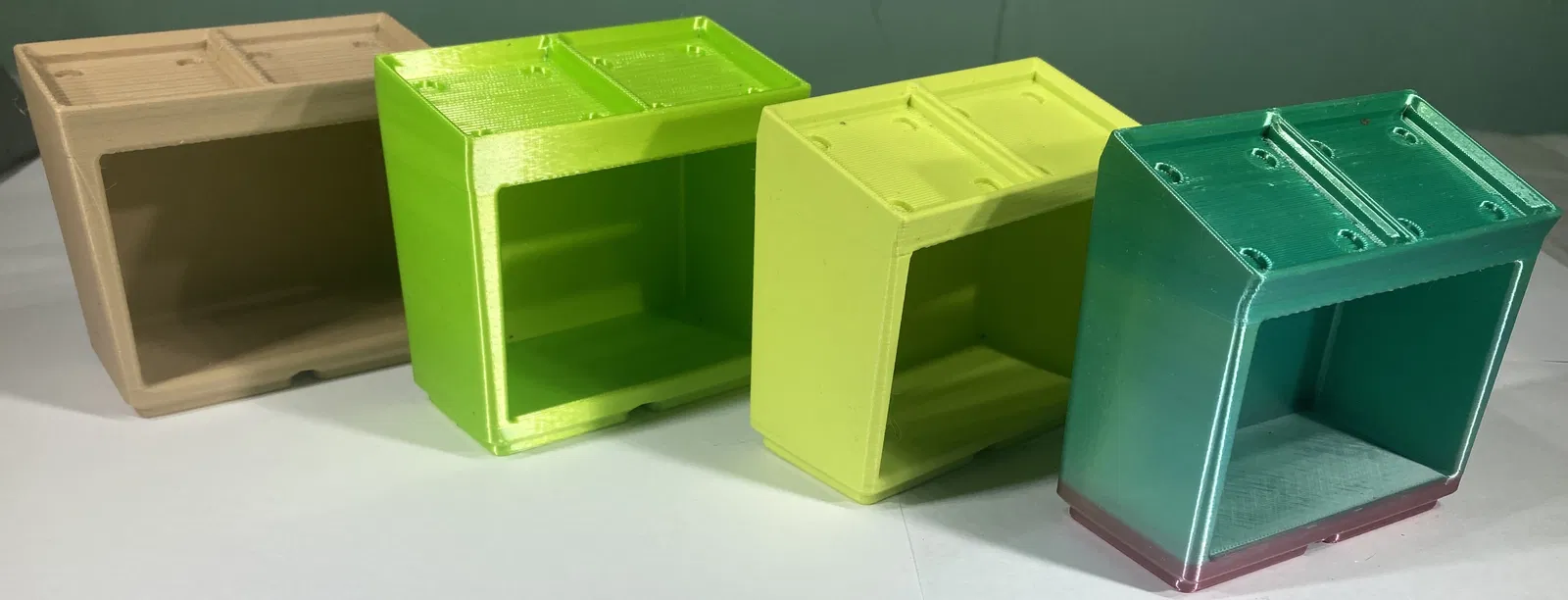 Đế Nâng Cao Gridfinity 1x2 Nghiêng - Image 1