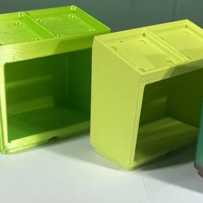 Đế Nâng Cao Gridfinity 1x2 Nghiêng