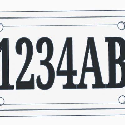 Biển số xe ATV tùy chỉnh