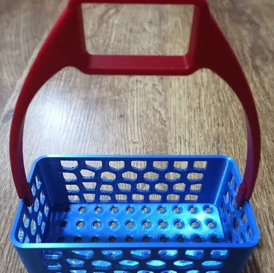 Rổ Đựng Bọt Biển Vòi Nước Kiểu Voronoi