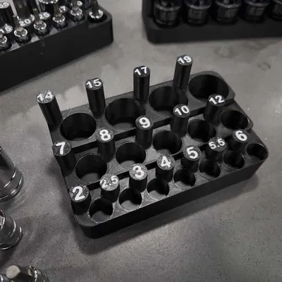 Khay Đựng Tuýp Lục Giác Metric