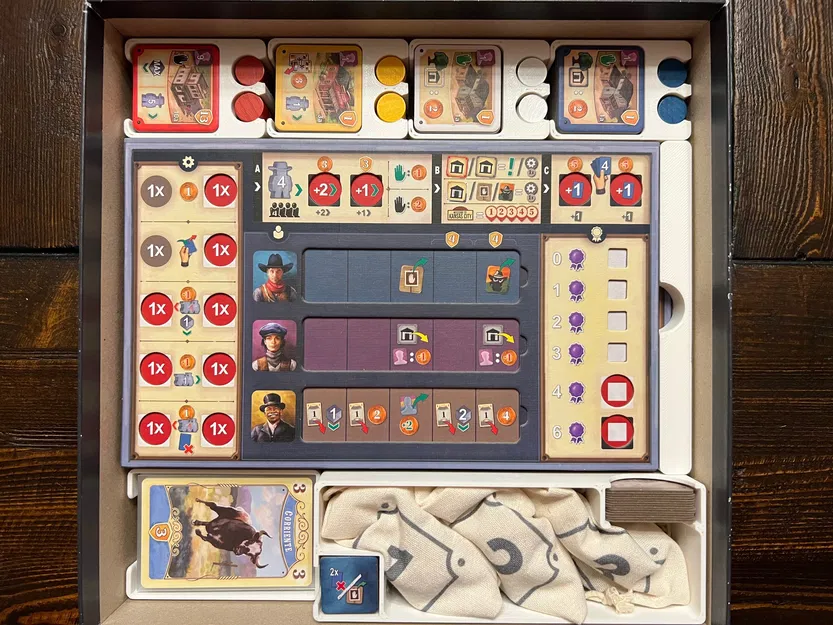 Great Western Trail 2d ed. kèm Rails to the North Insert / Organizer - Image 9