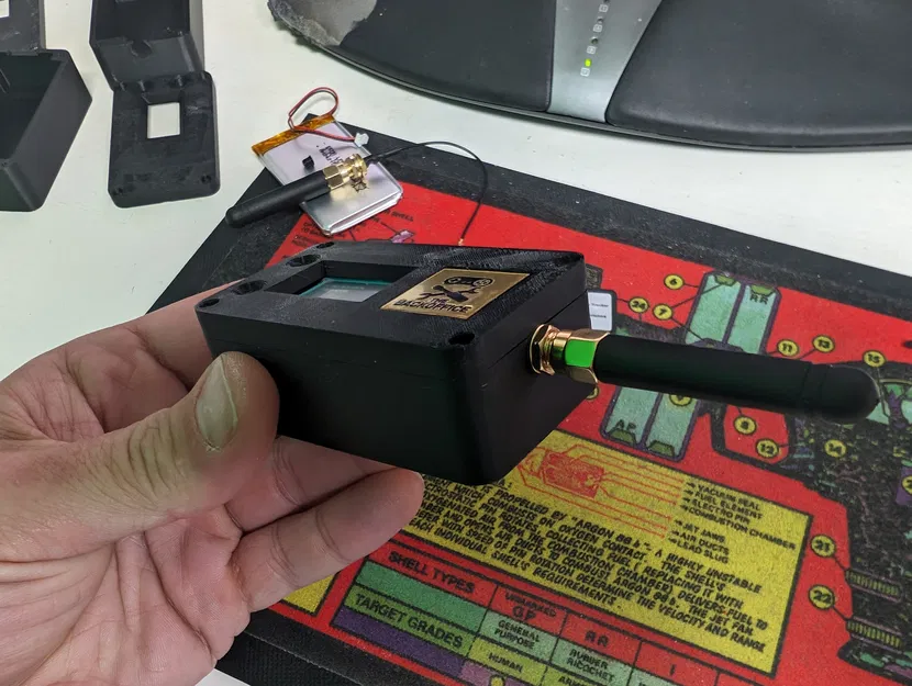 Hộp đựng Pin Lithium cho Heltec Tracker (HTIT-Traker) Lora - Image 4