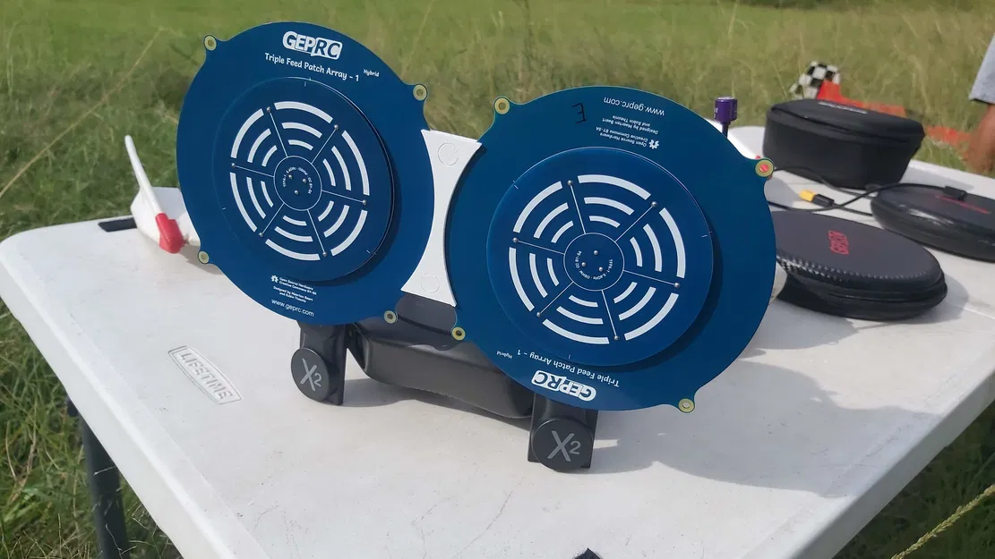 Giá đỡ anten kép triple-feed cho Walksnail và tương thích - Image 2