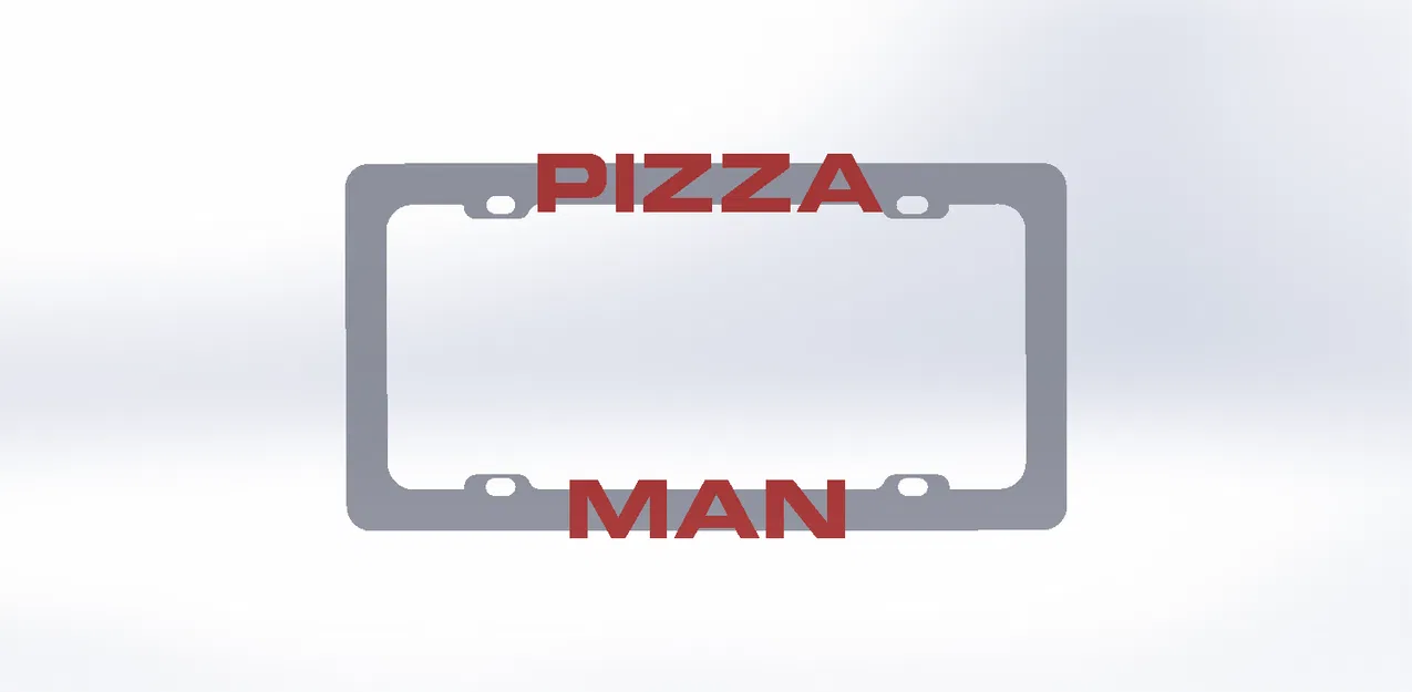 Khung Biển Số Modul - Thiết Kế 4 Mảnh Cho Mọi Kích Thước Bàn In - Image 3