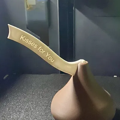 Hộp Đựng Kẹo Kiss - Mẫu Valentine