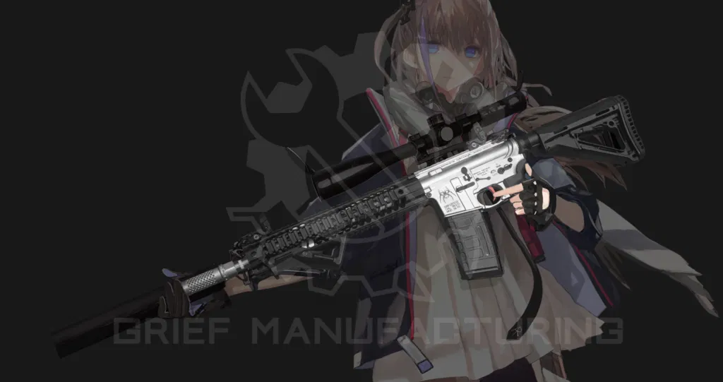 GIRLS’ FRONTLINE ST-AR15 Rail Cho Gel-Blaster CYMA - Image 2