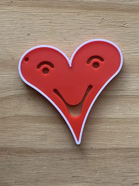 Móc Khóa Trái Tim Cười - Image 1