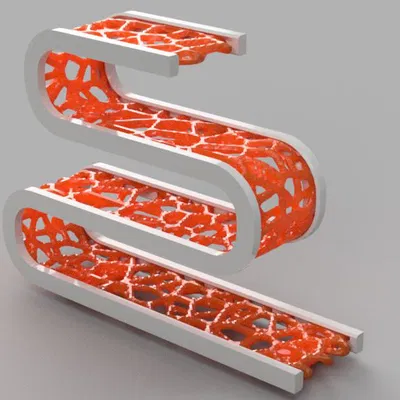 Giá Đỡ Remote ZigZag Voronoi