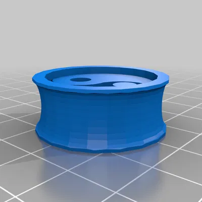 Bông Tai Âm Dương Cho Tai 30mm