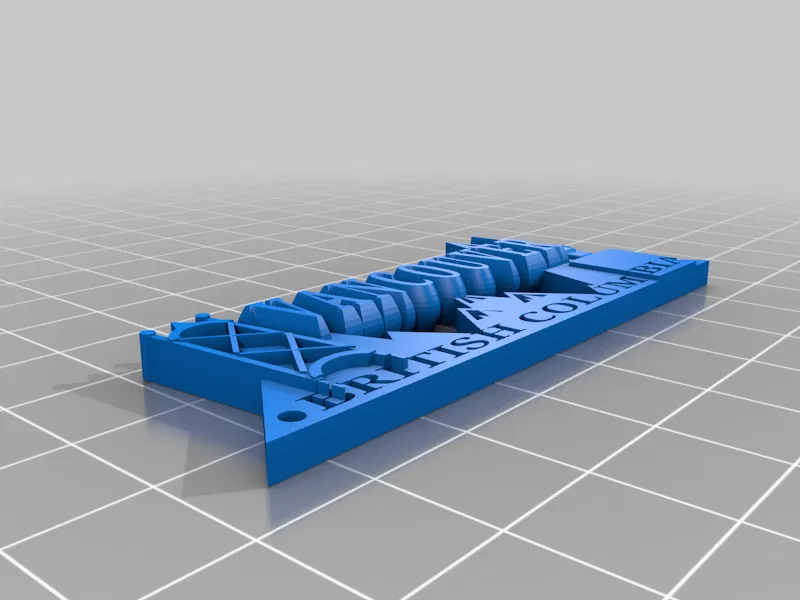 Móc Khóa Vancouver British Columbia - Image 1