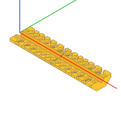 Giá đỡ tua vít (Parametric, CadQuery, PB-Swiss)