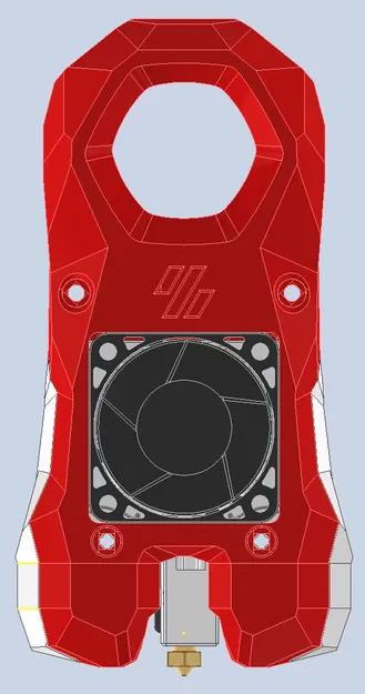 Stealthburner gắn quạt Volcano V6 và/hoặc quạt 4020 - Image 1