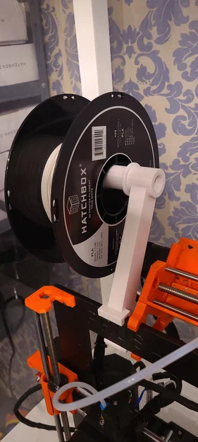 Giá đỡ hai cuộn cho Prusa MK3 có đế xoay (không cần vòng bi) - Image 1