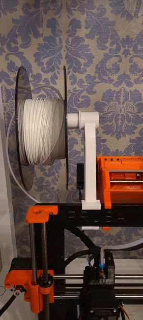 Giá đỡ hai cuộn cho Prusa MK3 có đế xoay (không cần vòng bi) - Image 2