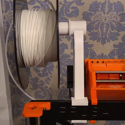 Giá đỡ hai cuộn cho Prusa MK3 có đế xoay (không cần vòng bi)