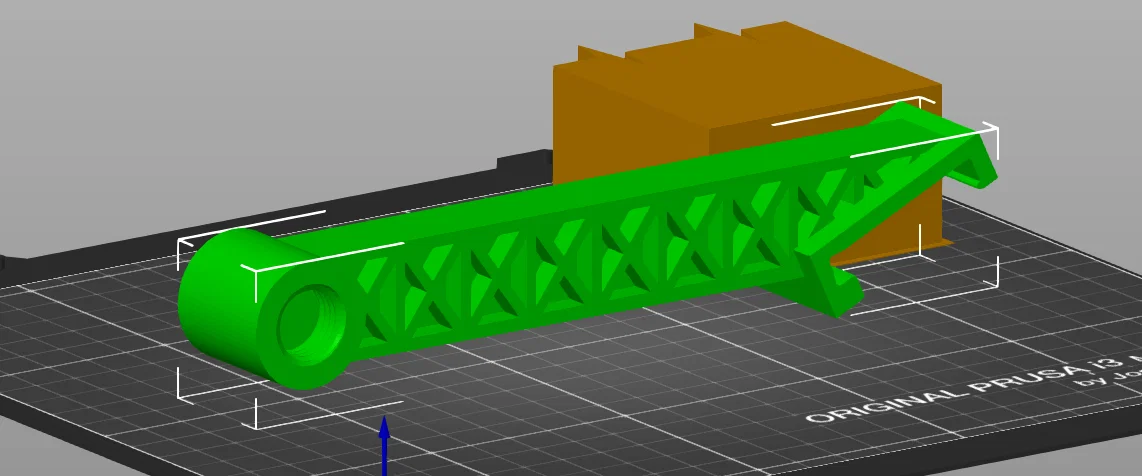 Giá đỡ hai cuộn cho Prusa MK3 có đế xoay (không cần vòng bi) - Image 5