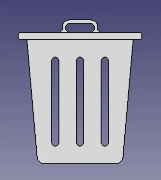 MÓC KHÓA THÙNG RÁC - Image 1