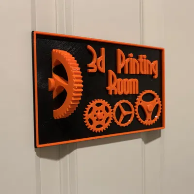 Biển Phòng Máy In 3D