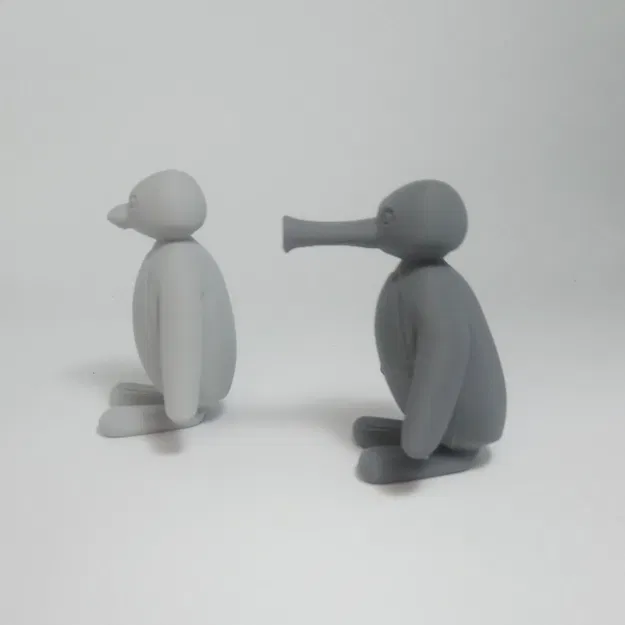 Mô hình Pingu và các tư thế khác nhau - Image 1