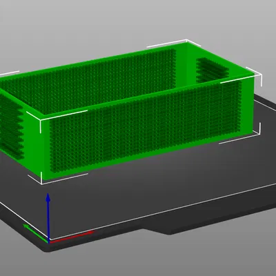 Hộp Gel Silica có lỗ 1.5mm