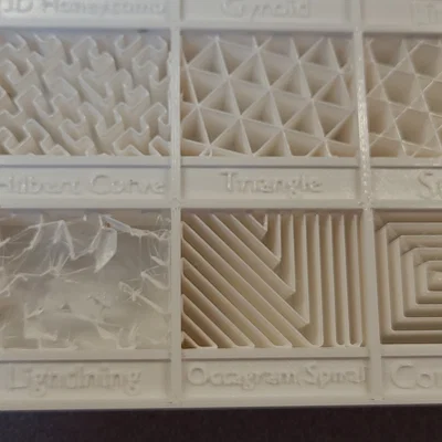 Màn hình hiển thị/Kiểm tra mẫu lưới Prusa Slicer