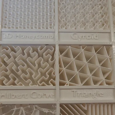 Màn hình hiển thị/Kiểm tra mẫu lưới Prusa Slicer