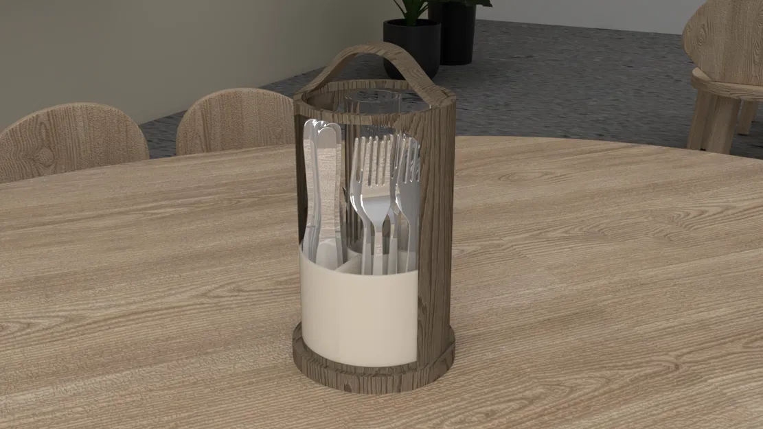 Khay đựng muỗng nĩa "Varena" - Image 1