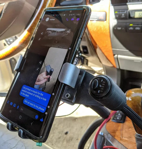 Giá Gắn AMPS Cho Công Tắc Chuyển Nhiên Liệu Apexus - Image 2