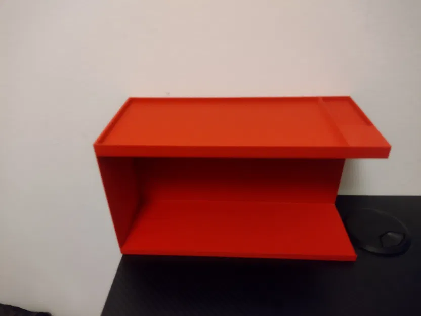 Kệ Đựng Đồ Để Bàn Có Chỗ Để Hộp Khăn Giấy - Image 2