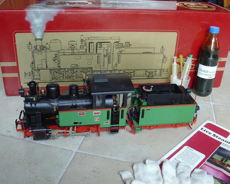 Đầu máy hơi nước LGB/Aster Frank S - Khay thay thế cho bình gas - Image 4