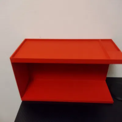 Kệ Đựng Đồ Để Bàn Có Chỗ Để Hộp Khăn Giấy