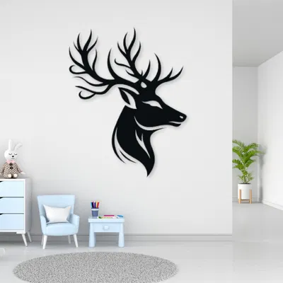 Tranh Trang Trí Tường Hình Hươu Sao