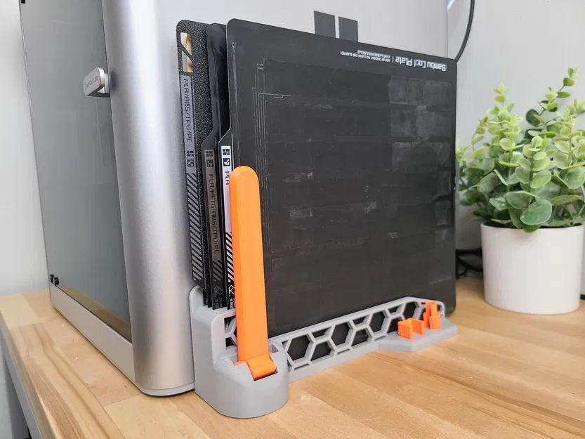 Giá Đỡ Tấm Thép & Dụng Cụ Lục Giác Cho Bambu Lab X1C / X1 / P1P - Image 1