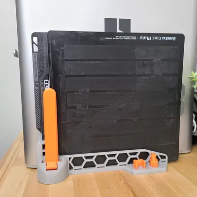 Giá Đỡ Tấm Thép & Dụng Cụ Lục Giác Cho Bambu Lab X1C / X1 / P1P