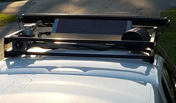 Giá Đỡ Bình Intercooler - Bình Tách Khí/Dầu Moroso 85471 Đã Chuyển Đổi - Image 3