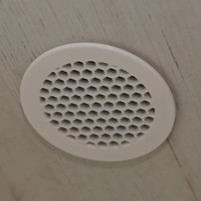 Lưới thông gió 60mm họa tiết lục giác